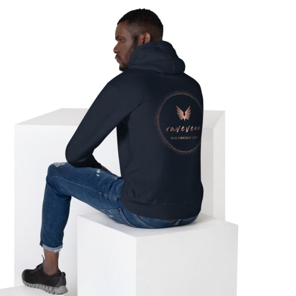 RaveVenn "Whatchu RaveVenn About?" Navy Unisex Hoodie - Image 6