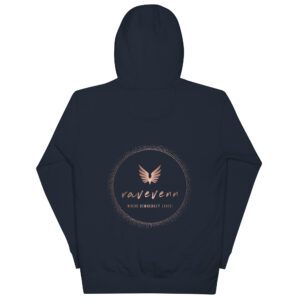 RaveVenn "Whatchu RaveVenn About?" Navy Unisex Hoodie