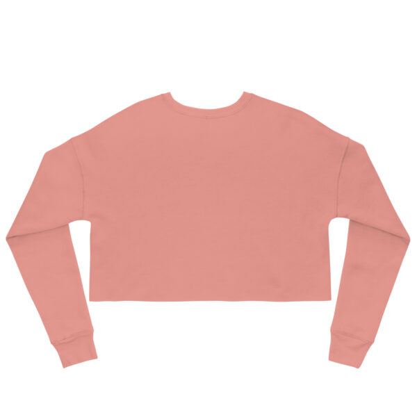 RaveVenn Logo Crop Top Sweatshirt in PeachyPeach - Image 2